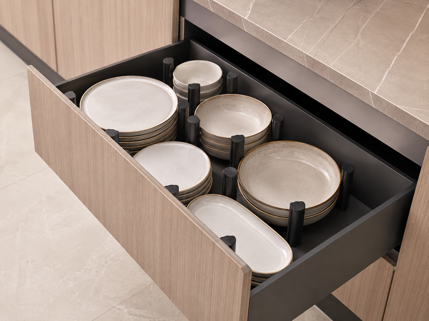Almacenamiento de cocina en Valladolid